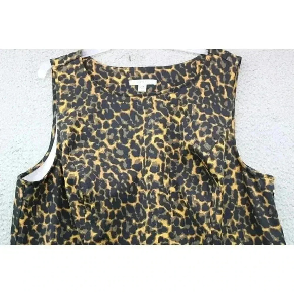 Isaac Mizrahi Live! Leopard Print Dress Ruffle-Size 20W - Picture 2 of 6
